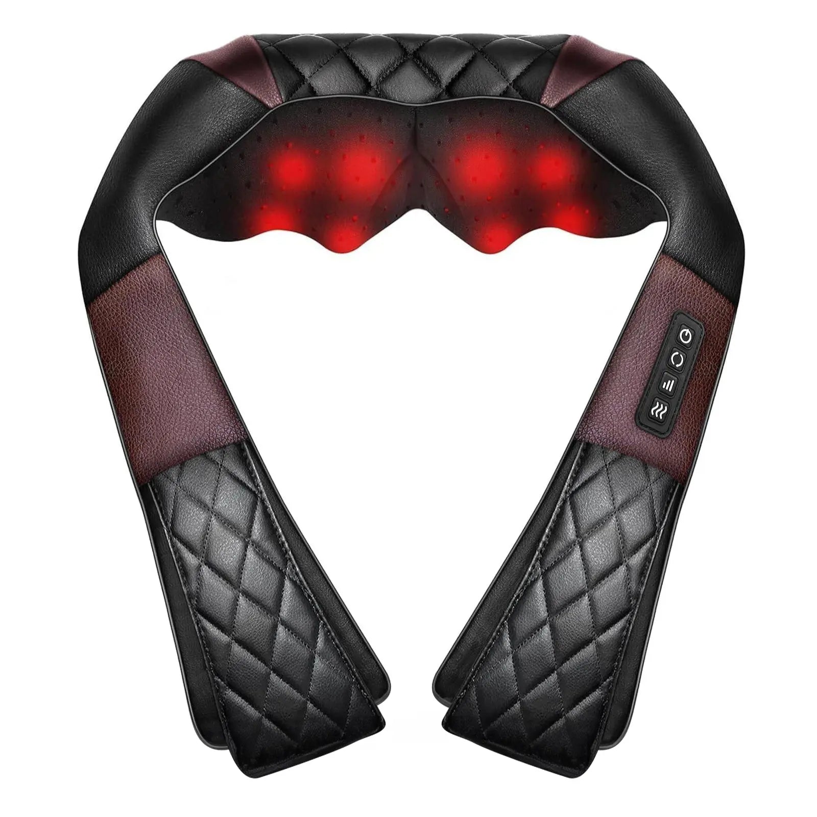 DAILYLIFE Shiatsu Neck and Back Massager, Electric Shoulder Massager, Car Neck Massage Pillow for Neck, Back, Shoulder, Foot, Leg Massage, Relieve Muscle Pain, Perfect Present for Man/Woman/Family