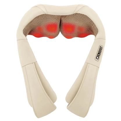 DAILYLIFE Shiatsu Neck and Back Massager, Electric Shoulder Massager, Car Neck Massage Pillow for Neck, Back, Shoulder, Foot, Leg Massage, Relieve Muscle Pain, Perfect Present for Man/Woman/Family